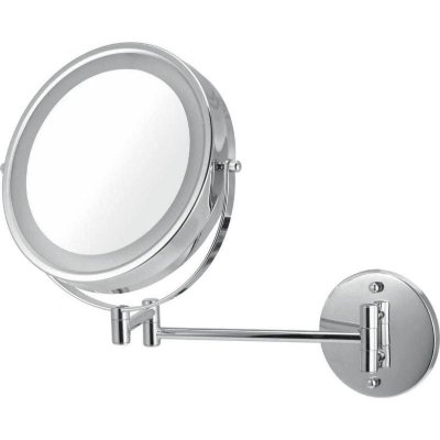 Volkano Wall Mounted, Lighted, Magnifying Mirror