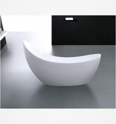Salto 67" Composite Acrylic Free Standing Bathtub
